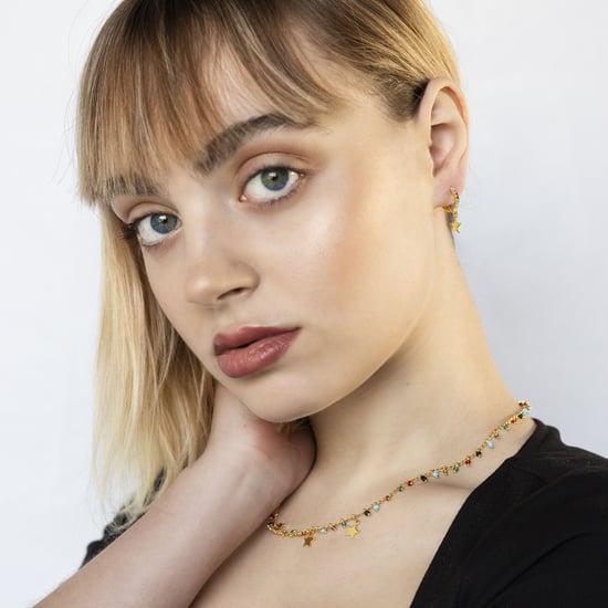 Luxenter beos-halsband i 925 sterlingsilver och flerfärgad hydrotermisk kvarts med 18kt gulguldpläterad yta - Image 5