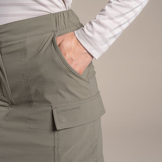 Craghoppers Womens/Ladies NosiLife Pro Cargo Skirt (Wild Olive) - Image 5