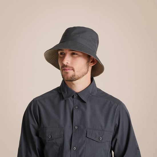 Craghoppers Expert Kiwi Bucket Hat (Kolfibergrå) - Image 1