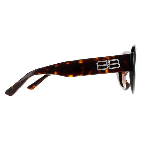 Balenciaga Oval Womens Havana Brown BB0235S - Image 4