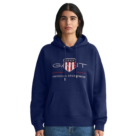 Gant Regular Archive Shield Hoodie Sweatshirt - Image 3
