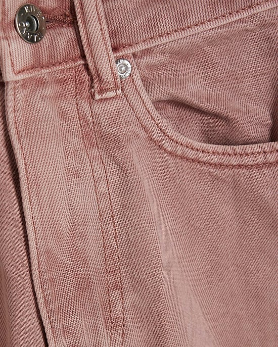 River Island Womens Balloon Leg Jeans Pink High Waisted - Image 5
