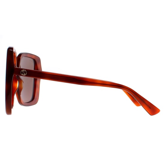Gucci Vierkante Dames Havana Bruin GG1314S - Image 3
