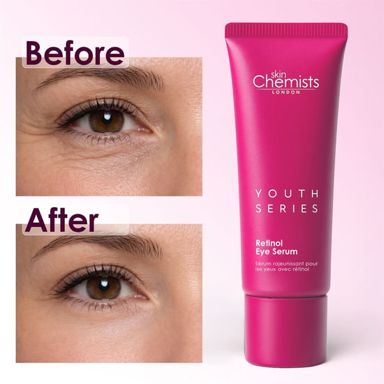 skinChemists Retinol Anti-Ageing Eye Serum 15ml for Fine Lines, Wrinkles, Loss of Firmness - Image 3