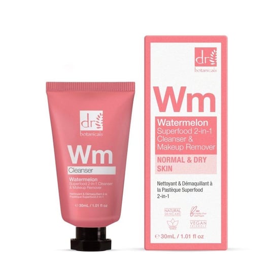Dr. Botanicals Watermeloen Superfood Anti-Aging 2-in-1 Reiniger & Make-up Remover 30ml - Image 1