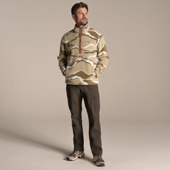 Craghoppers Mens National Trust Rawthey Fleece Top (Cardamom) - Image 1