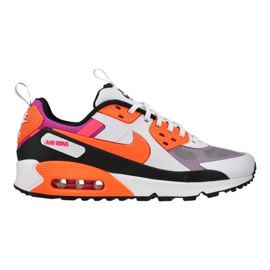 Nike Air Max 90 Drift White Hyper Crimson sneakers wit - Image 3