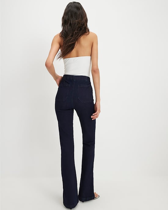 River Island Womens Bootcut Jeans Blue Pull-on Sculpt - Image 3