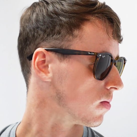 Ray-Ban Sunglasses RB4306 820/73 Striped Red Havana Dark Brown - Image 6