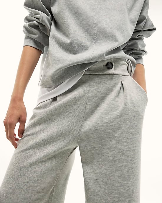River Island Womens Wide Leg Trousers Grey Tailored - Image 4