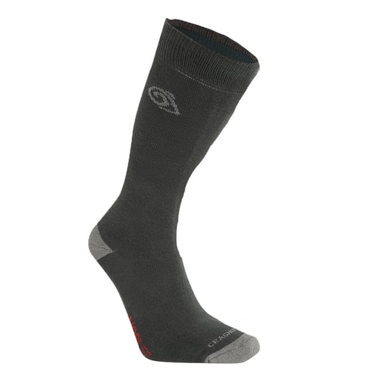 Craghoppers Unisex Adult Insect Repellent Socks (Pack of 2) (Black Pepper/Mid Grey) - Image 2