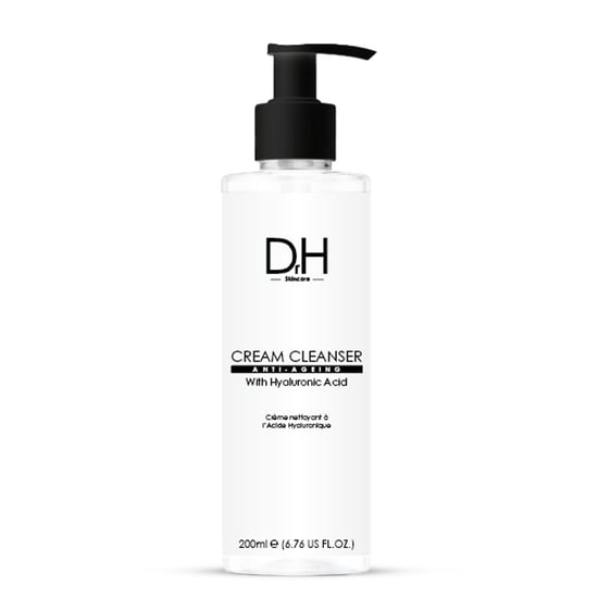 Dr H Advanced Cream Cleanser with Hyaluronic Acid 200ml for Dryness, Fine Lines, Wrinkles, Acne, Blemishes - Image 4
