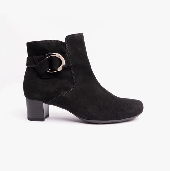 Gabor HEMP Womens Ankle Boots Black - Image 1