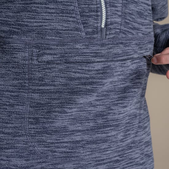 Craghoppers Womens/Ladies Esk II Half Zip Fleece Top (Anthracite) - Image 6