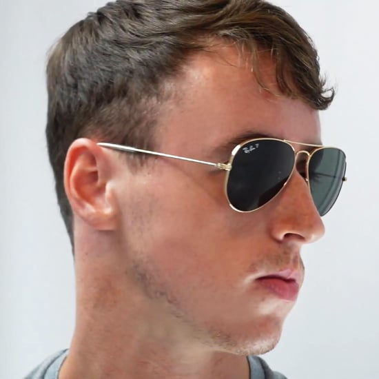 Ray-Ban Aviator Unisex Gold Brown Gradient Sunglasses RB3025 - Image 6