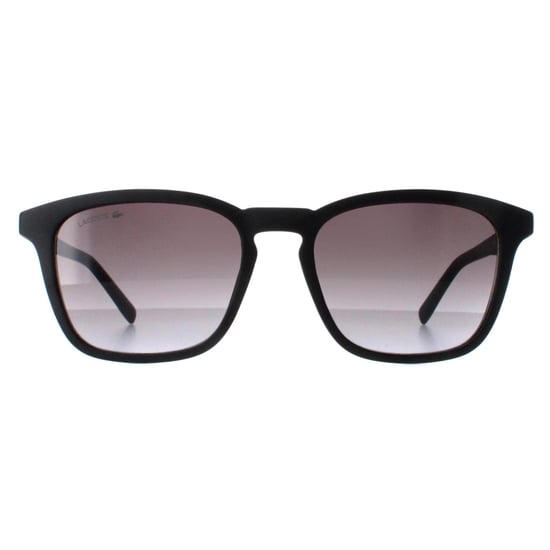 Lacoste Square Mens Matte Black Grey Gradient L947S - Image 1