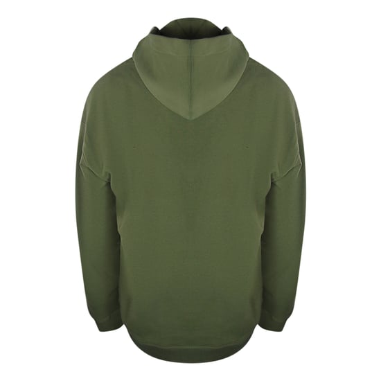 Moschino Bold Geborduurde Hoodie Met Veelkleurig Logo In Groen - Image 3