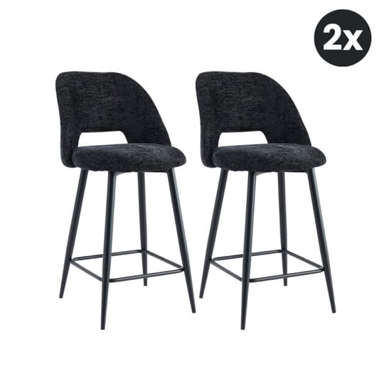 Multifurn 2x barkruk monta antraciet (set van 2) - Image 1