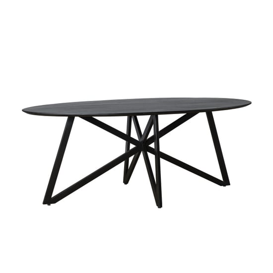 Livingfurn eetkamertafel oslo web acasia hout 200 cm - Image 1