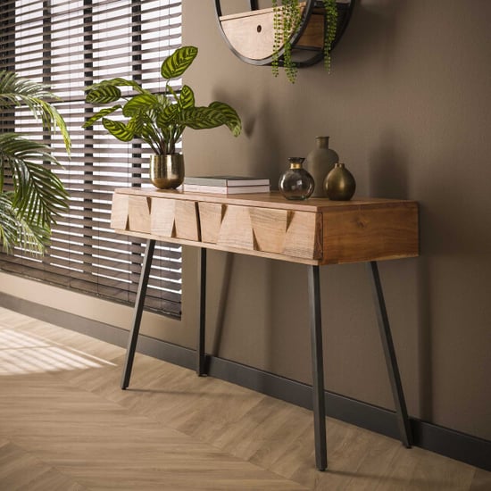 Hoyz Hoyz kaptafel demn massief acaciahout 120cm - Image 1