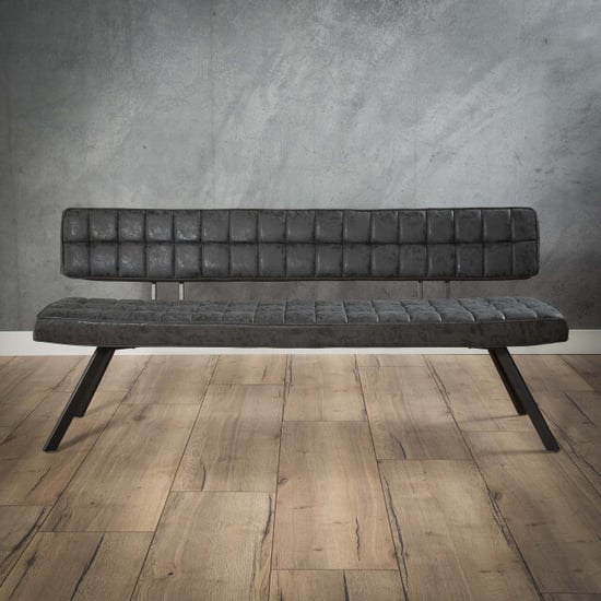 Hoyz Hoyz eetkamerbank 180 cm kunstleer 4 personen - Image 1