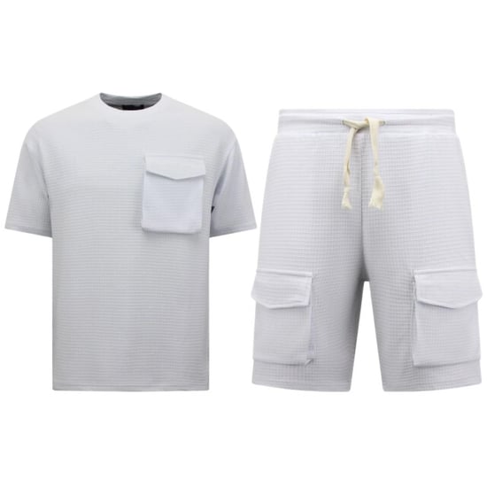 Top-Star Geribbelde oversized t-shirt joggingshort - Image 1