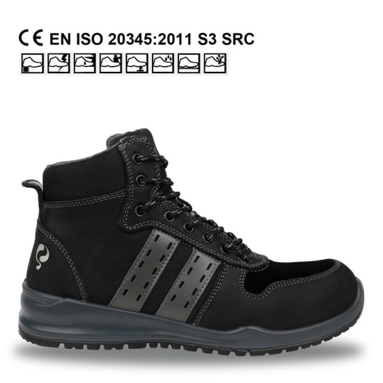 Q1905 Werkschoen sport zwart/grijs - Image 1