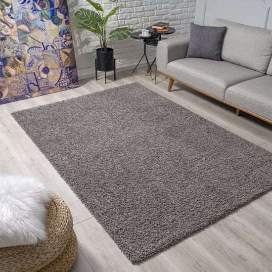 Muratap Loca shaggy vloerkleed hoogpolig- 120x170 cm - Image 1