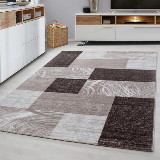 Muratap Parma design vloerkleed / beige laagpolig- 160x230 cm - Image 1