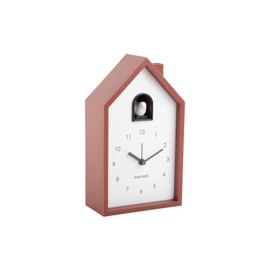 Karlsson wekker modern cuckoo rode oker - Image 1