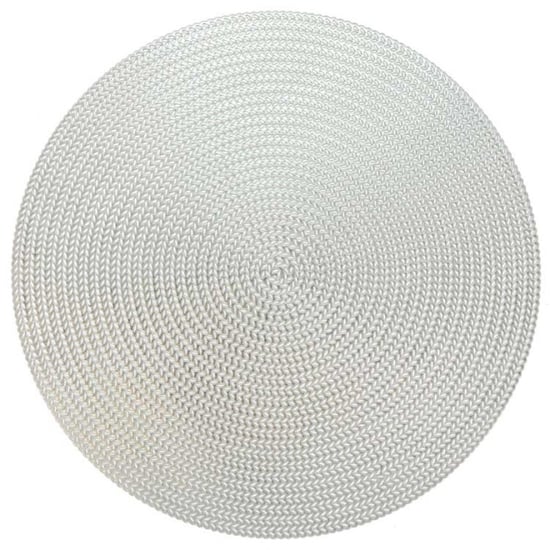 Unique Living placemat thora 38cm Ø silver - Image 1
