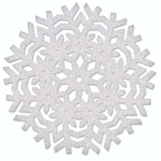 Unique Living | placemat ice | rond | polyester | | Ø38cm - Image 1