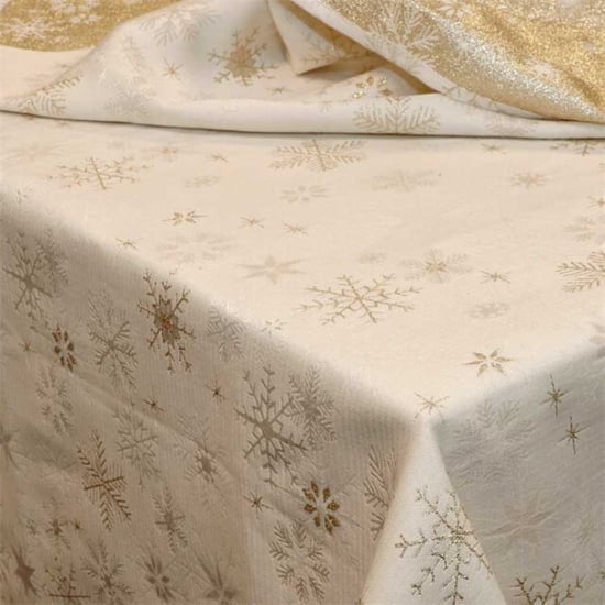 Unique Living | tafelkleed crystal 140x250cm gold - Image 1