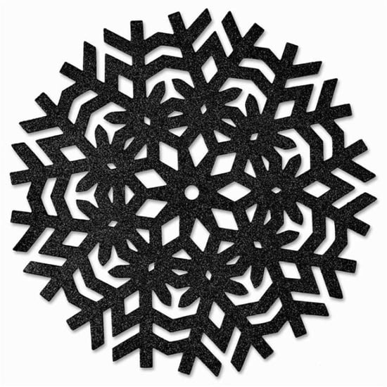 Unique Living | placemat ice | rond | polyester | | Ø38cm - Image 1