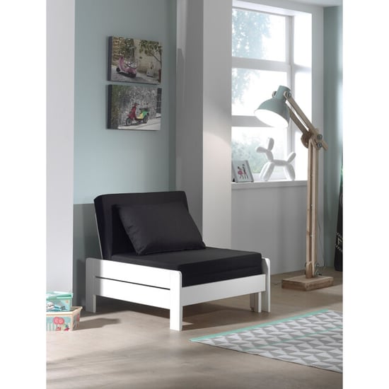 Lucevi pino mezzanine bed met zetelbed 90 x 200 cm - Image 1