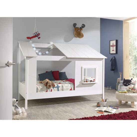 Lucevi housebed 26 huisbed 90 x 200 cm lattenbodem rollend 16 latten 90 x - Image 1
