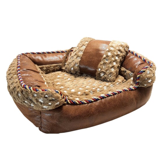 Furnilux Hondenbed, hondenmand, honden sofa, warme hondenslaapplaats, hondenmatras - Image 1