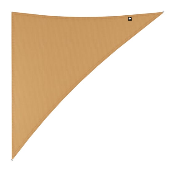 Kopu ® schaduwdoek driehoek 5x6x7,8 mtr 230 grams waterdicht zand - Image 1