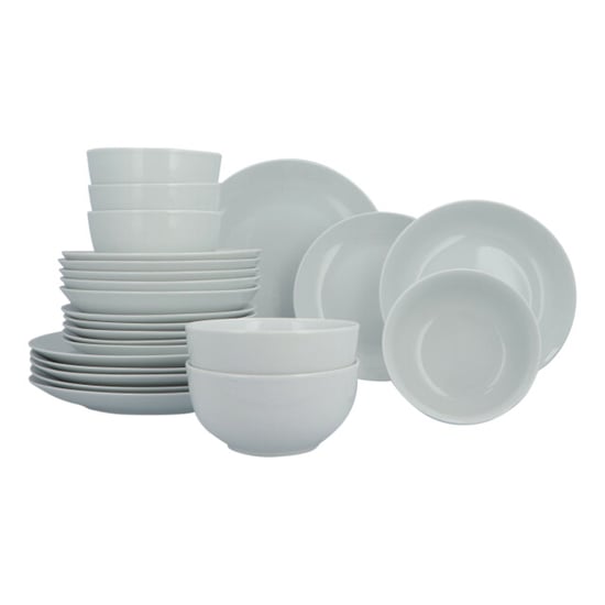 Luzzo ® base serviesset 6 persoons met pastaborden 24 delig - - Image 1