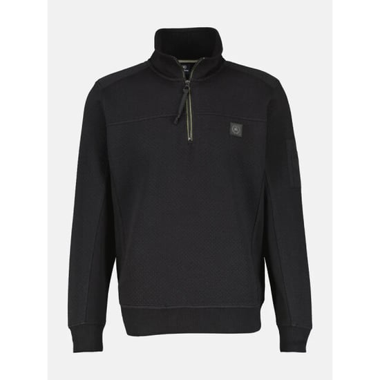 Lerros Sweater in getextureerde mix - Image 1
