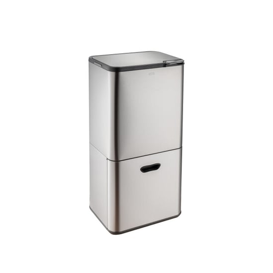 Luzzo ® kansas push prullenbak 63 liter afvalscheiding 4 vakken afval scheiden - Image 1
