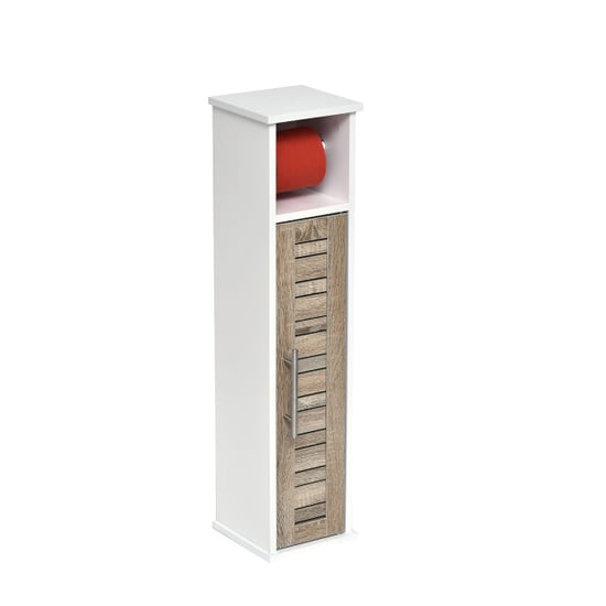 4goodz Toiletrolhouder met toiletroldispenser stockholm 18x18x75 cm - - Image 1