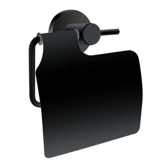 4bathroomz ® oslo toiletrolhouder met klep wc rolhouder - - Image 1