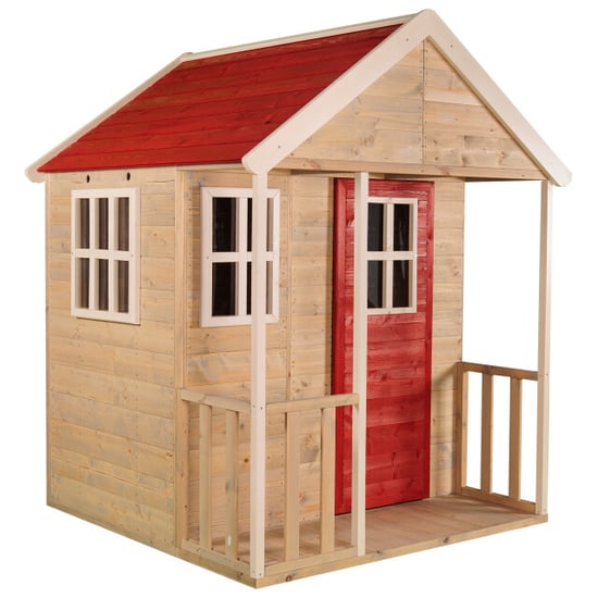 Wendi Toys Speelhuis gecko wtm18 120x120x155cm /rood - Image 1