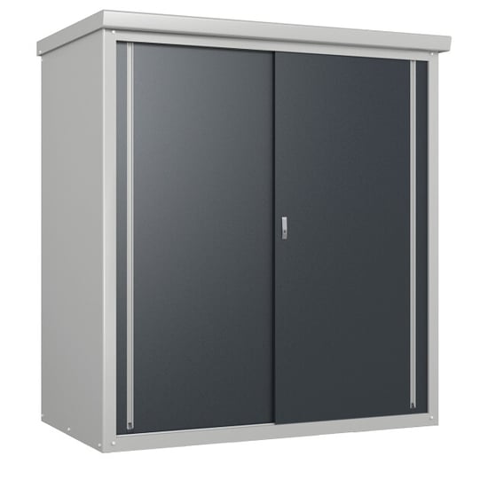 Trimetals Metalen tuinkast guardian tm03000 | 98x172x187 cm incl. 2 - Image 1