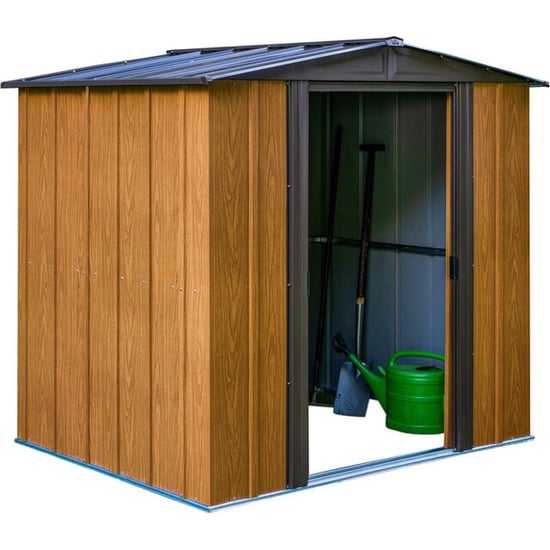 Spacemaker Woodlake gereedschapsschuur smwl54 122x151x198 cm - Image 1