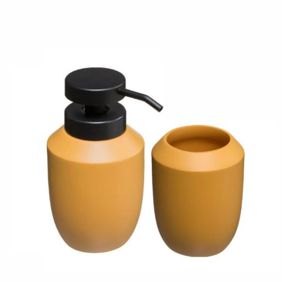 Casa di Elturo Badkamer set scandinavic zeeppompje & beker oker - Image 1