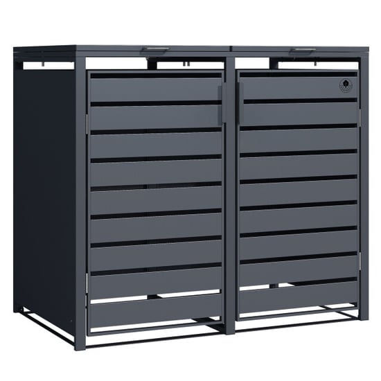 4gardenz ® containerombouw 2 kiko's kliko ombouw hoogwaardig materiaal - - Image 1