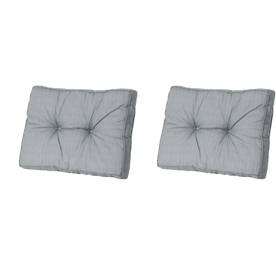 Madison florance rugkussen basic grey ca. 43x60 cm set van 2 - Image 1