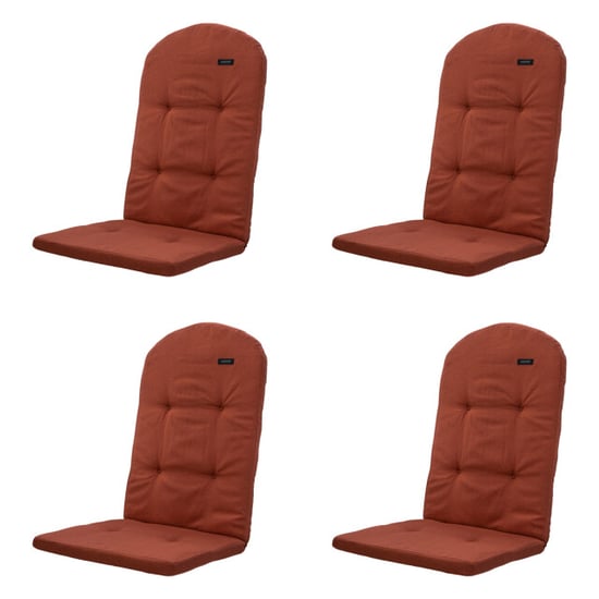 Madison tuinkussen bearchair panama terra ca. 128x48 cm set van 4 - Image 1